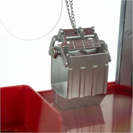 Kruzzel Arcade Game Candy Fishing Machine Red Silver