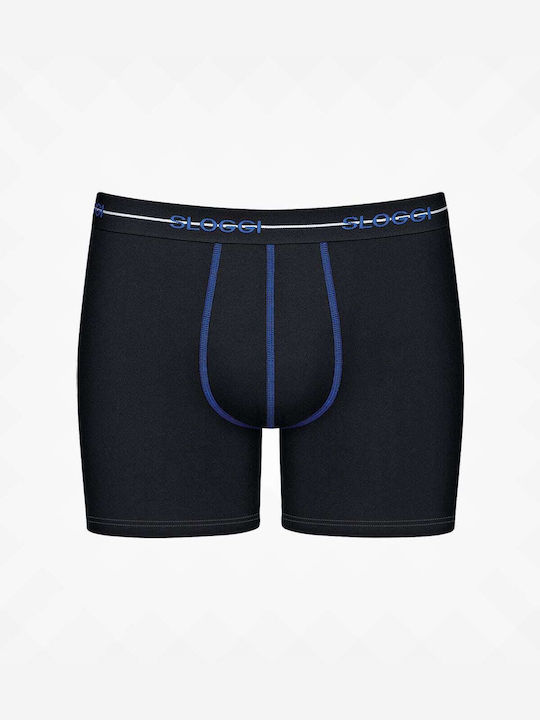 Sloggi Men's Boxers 2Pack Blue, Black