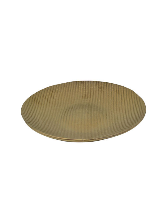 Ankor Ceramic Decorative Platter Bronze 28.5x28.5x4cm