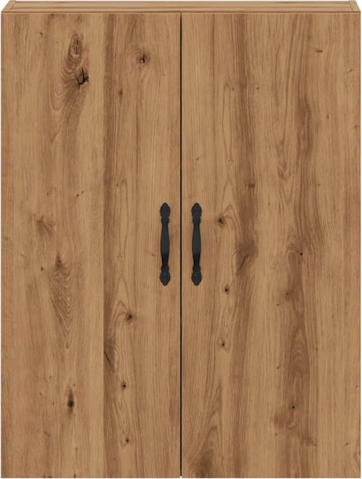Wand Wohnzimmer Nische aus Spanplatte Artisanae Eiche 69.5x34x90cm
