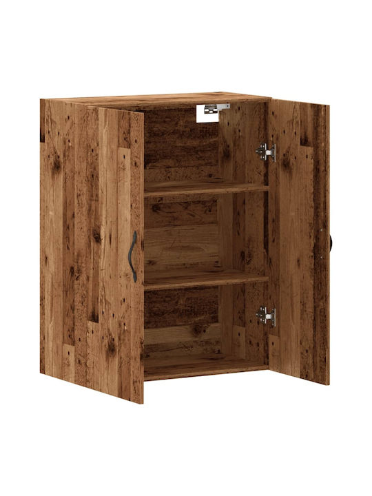 Wand Wohnzimmer Nische aus Spanplatte Braune 69.5x34x90cm