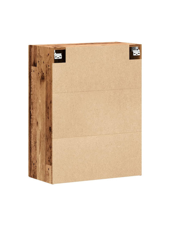 Wand Wohnzimmer Nische aus Spanplatte Braune 69.5x34x90cm