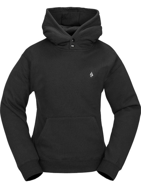 Costus Γυναικείο Φούτερ με Κουκούλα Black