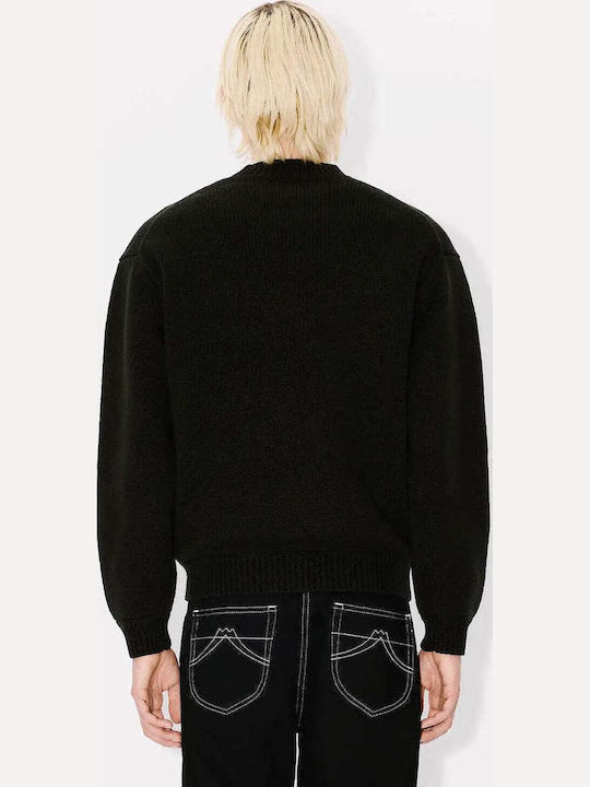 Lucky Tiger Lang Damen Sweatshirt Schwarz