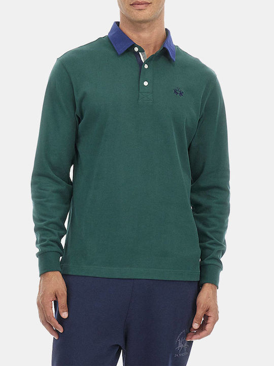 La Martina Polo Bluse Dark Green