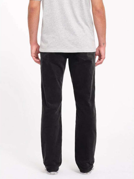 Solver 5 Pocket Corduroy Trousers in Regular Fit Stealth