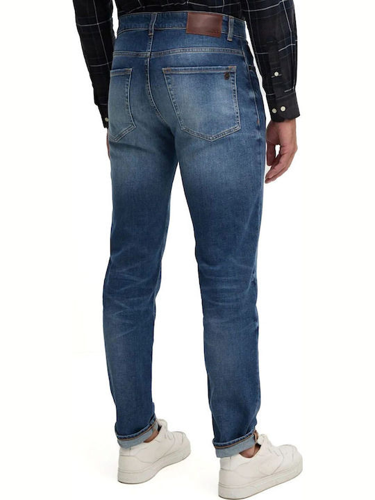 Re Maine Men's Jeans Pants Elastic with Regular Fit Blue