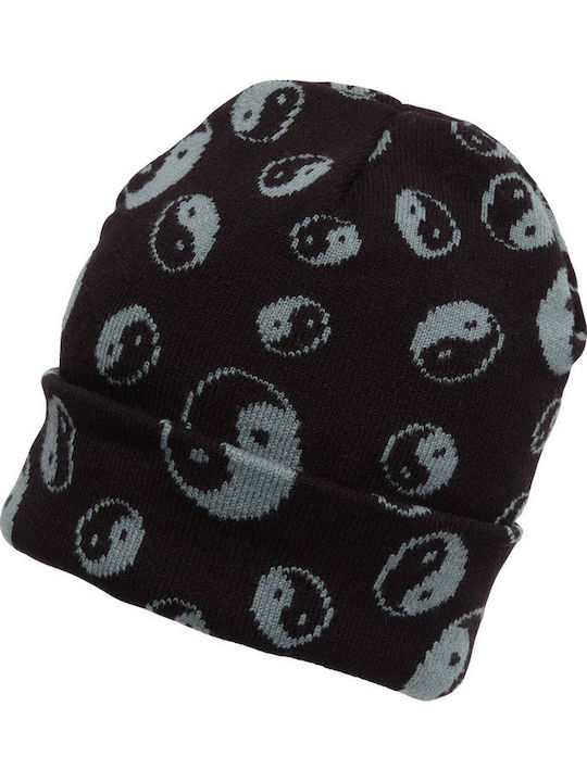Stone Sense Beanie Γυναικείος Σκούφος Πλεκτός σε Μαύρο χρώμα