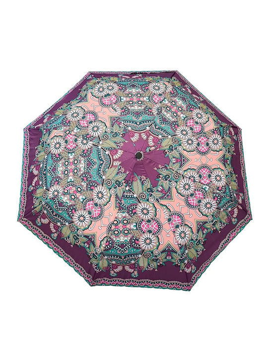 Iris Automatic Umbrella Compact Purple