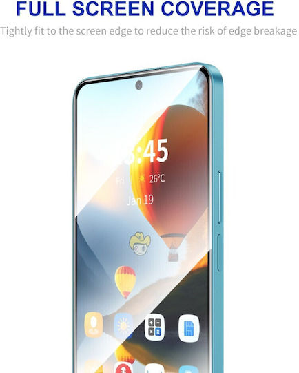 Transparent Пълно лепило Закалено стъкло за цялото лице (Xiaomi 14T / 14T Pro)