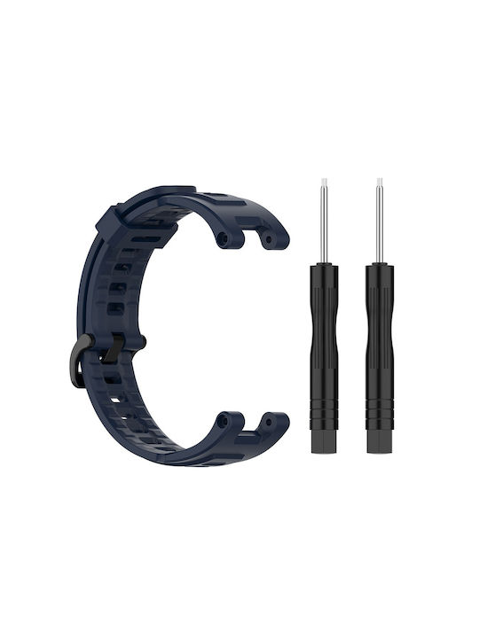 Techsuit Strap Silicone Navy Blue (Amazfit T-Rex)