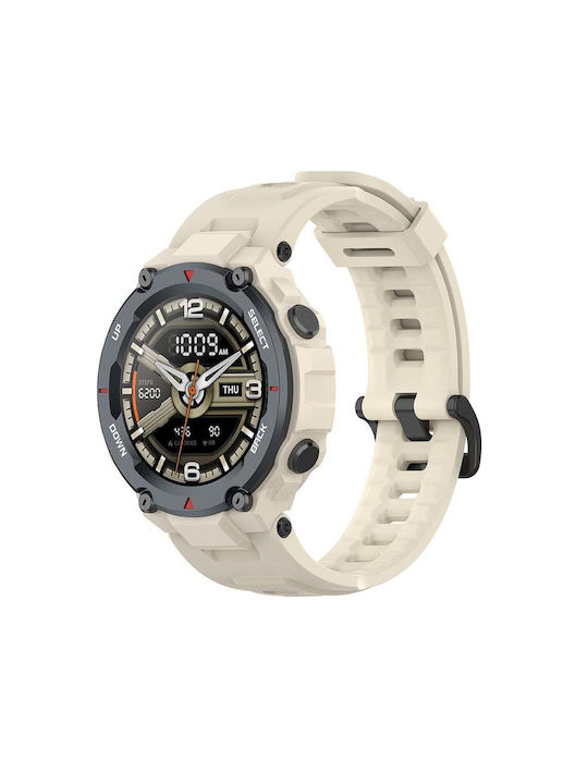 Techsuit Armband Silikon Weiß (Amazfit T-Rex)