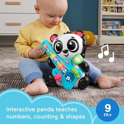 Fisher Price Βρεφικό Παιχνίδι Link Squad Πάντα Ο Κιθαρούλης με Μουσική και Ήχους για 9+ Μηνών