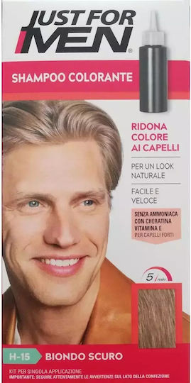 Just For Men Shampoo-In Color Colour Shampoo no Ammonia 15 Blond Dark 30ml