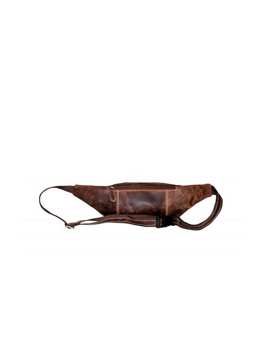 Leather Creations XK Leather Waist Bag Tabac Brown