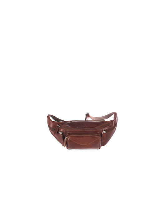 Leather Creations XK Leather Waist Bag Tabac Brown