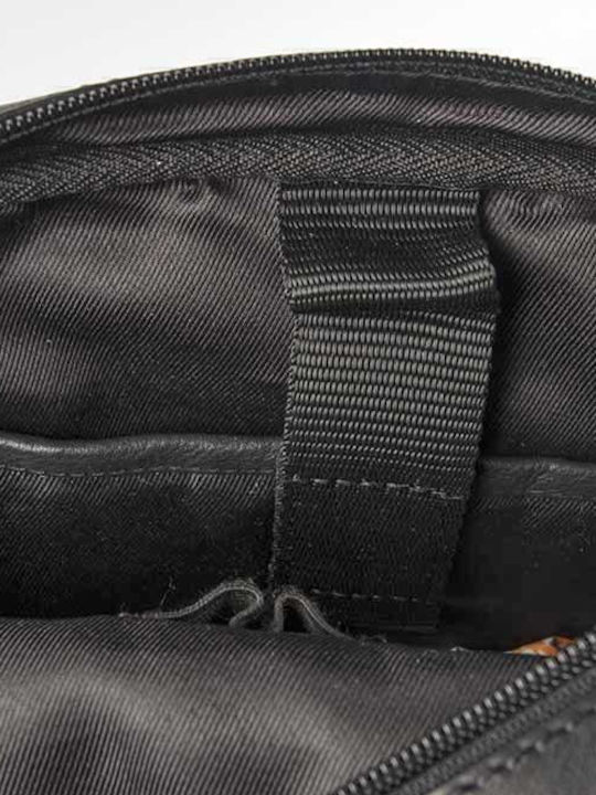 Leather Men's Bag Shoulder / Crossbody Black