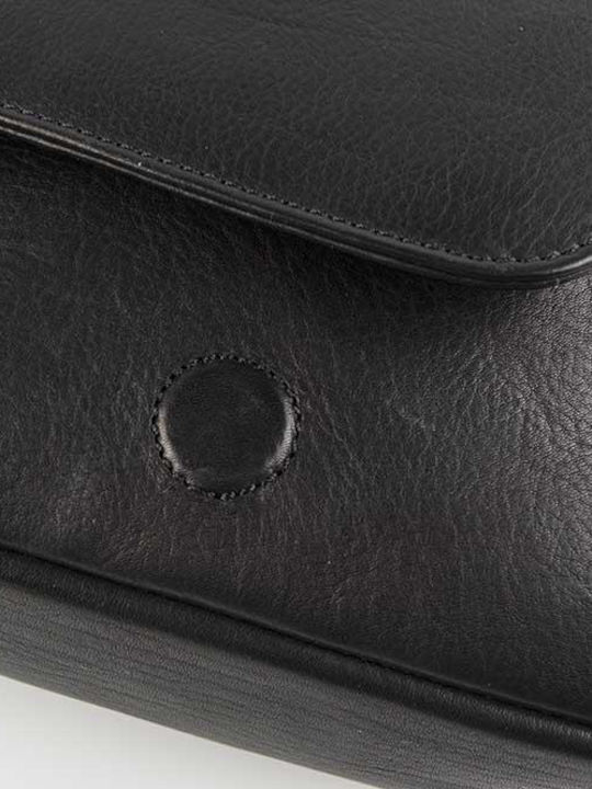 Leather Men's Bag Shoulder / Crossbody Black