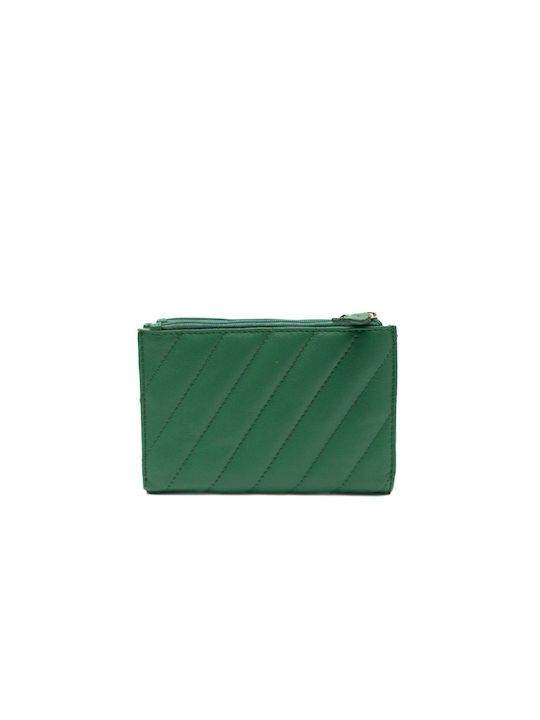 Armonto Large Leather Women's Wallet with RFID Green