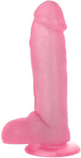 Toyz4lovers Реалистично дилдо с Топки и Вендуза Розов 31см