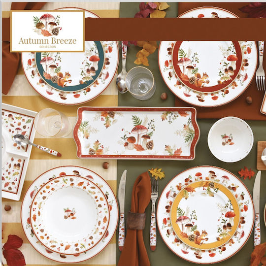 Marva Serving Platter Rectangular made of Porcelain White 35x25cm Marva Serving Platter Rectangular made of Porcelain White 35x25cm