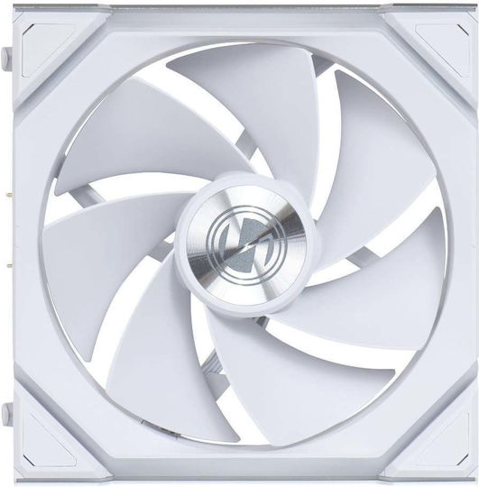 Lian Li UNIFAN SL Wireless Reverse Blade Case Fan 120mm (2000rpm / 64cfm) with RGB White Lighting