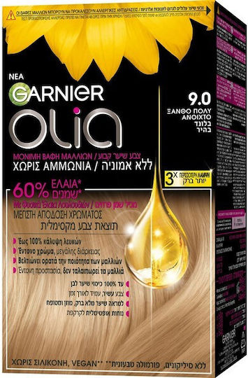 Garnier Olia Боя за коса без амоняк 1.0 Дълбокочерно