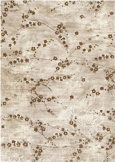 Σετ 8 Ριζόχαρτα Ντεκουπάζ Stamperia 10.5×14.8cm Backgrounds Old Lace