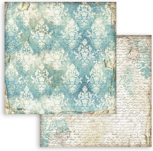 Stamperia Scrapbooking 170gr/m² 10 Blätter 10Stück