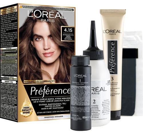 L'Oreal Paris Preference Hair Dye 4.15 Caracas