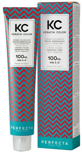 Faipa Perfecta Keratin Color Vopsea De Păr Fără Amoniac 8.0 Blond Deschis Intens 100ml