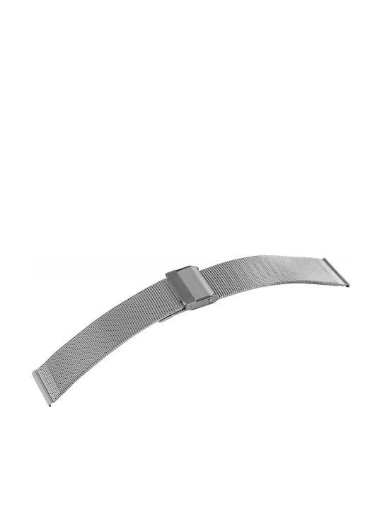 New Era Μεταλλικό Μπρασελέ Ασημί 22mm