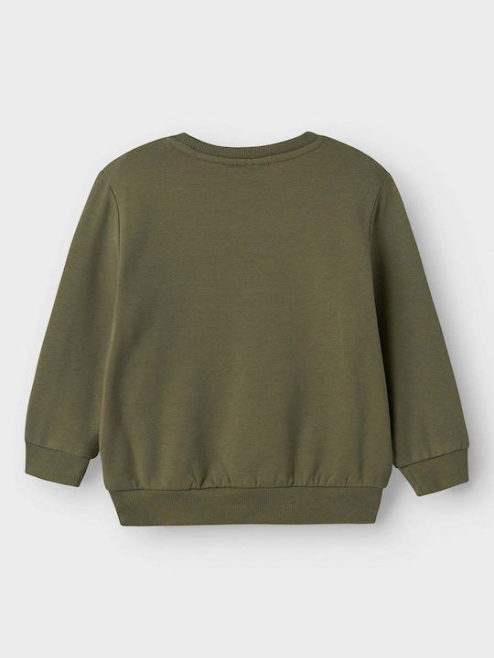 Name It Kinder-Sweatshirt Khaki Bluse