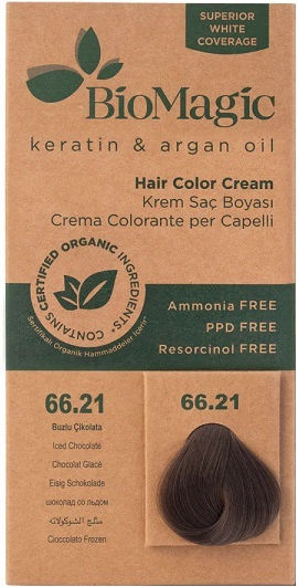 BioMagic Vopsea de Păr 66.21 - Ciocolată Înghețată 60ml