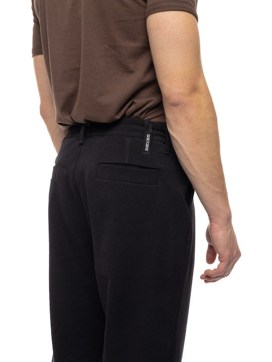 Trousers Chino Elastic Black