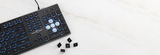 White Shark Tachi Gaming Keyboard with Illuminated keys (English US)