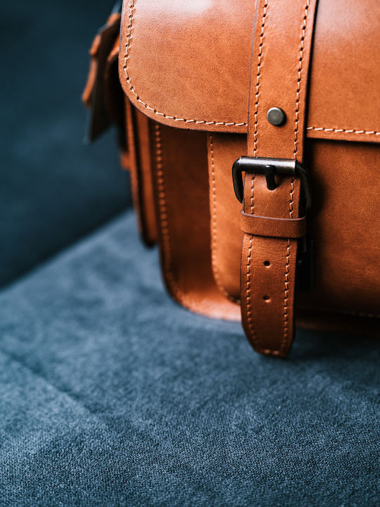 Leder Damentasche Umhängetasche Tabac Braun