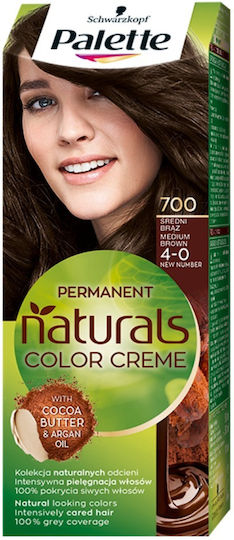 Palette Βαφή Μαλλιών Medium Brown - No. 700 200ml