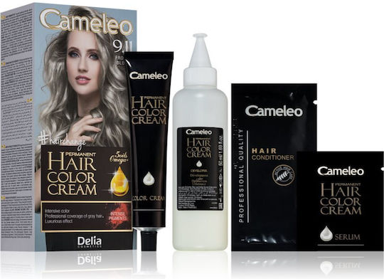 Delia Cosmetics Βαφή Μαλλιών 9.11 Frozen Blond 50ml