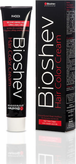 Bioshev Professional Hair Color Cream Haarfärbemittel 9.21 Blonde Very Light Violet Sandre 100ml