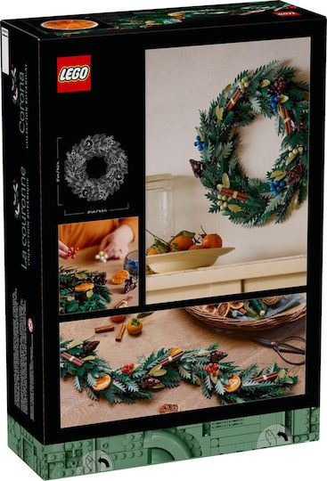 LEGO Botanical Collection Coroniță de Crăciun pentru 18+ Ani 1194 Bucăți