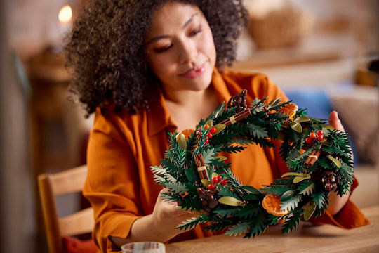 LEGO Botanical Collection Coroniță de Crăciun pentru 18+ Ani 1194 Bucăți