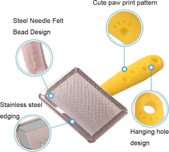 Εργαλεία Medium / Small / Large / XLarge Dog Comb for Hair Cleaning