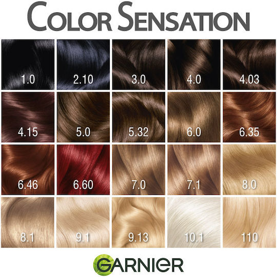 Garnier Color Sensation Hair Dye 5.0 Bright Brown Light 110ml