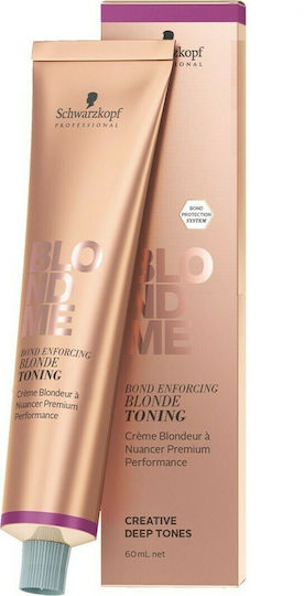 Schwarzkopf Blond Me Blonde Toning Toner Color Mask Deep Tones Granite 60ml