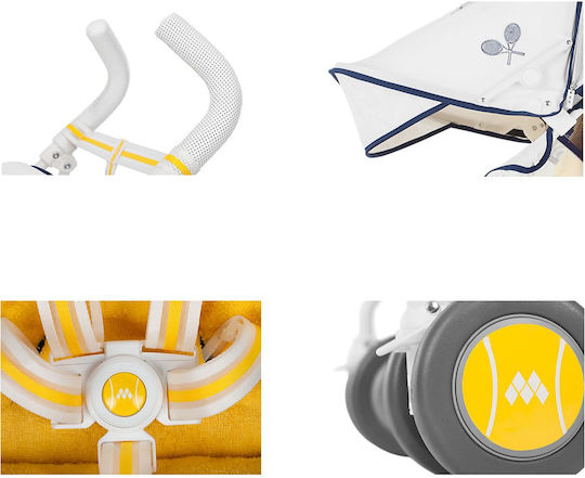 Maclaren Ace Volo Regenschirm Kinderwagen Geeignet ab 6+ Monaten White 4kg