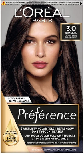 L'Oreal Paris Preference Haarfärbemittel 3.0 Brasilia