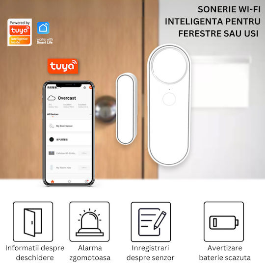 Senzor De Contact Wireless Wi-Fi