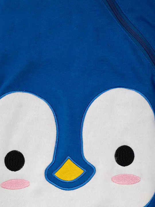 Baby Bliss Зима Спален чувал с крачета 2.5 Тог Penguin Blue