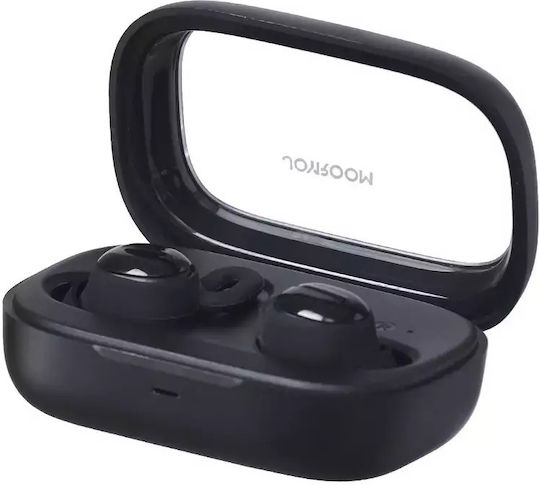 Joyroom JR-TS1 Sleep In ear Bluetooth хендсфри Слушалки с Кутийка за Зареждане Черен